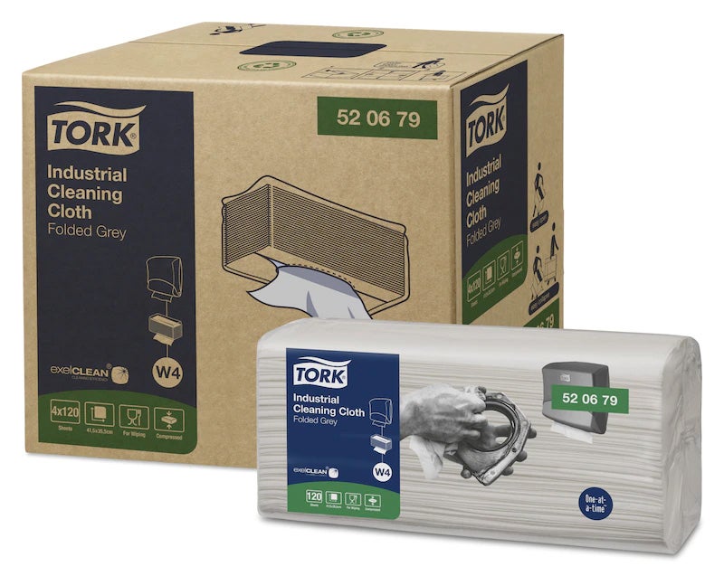 Rengöringsduk Tork Flexibel W4, 120x4st/fpk