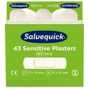 Plåsterrefill Sensitive Non-Woven 6943 Vit 6 x 43 st/fp
