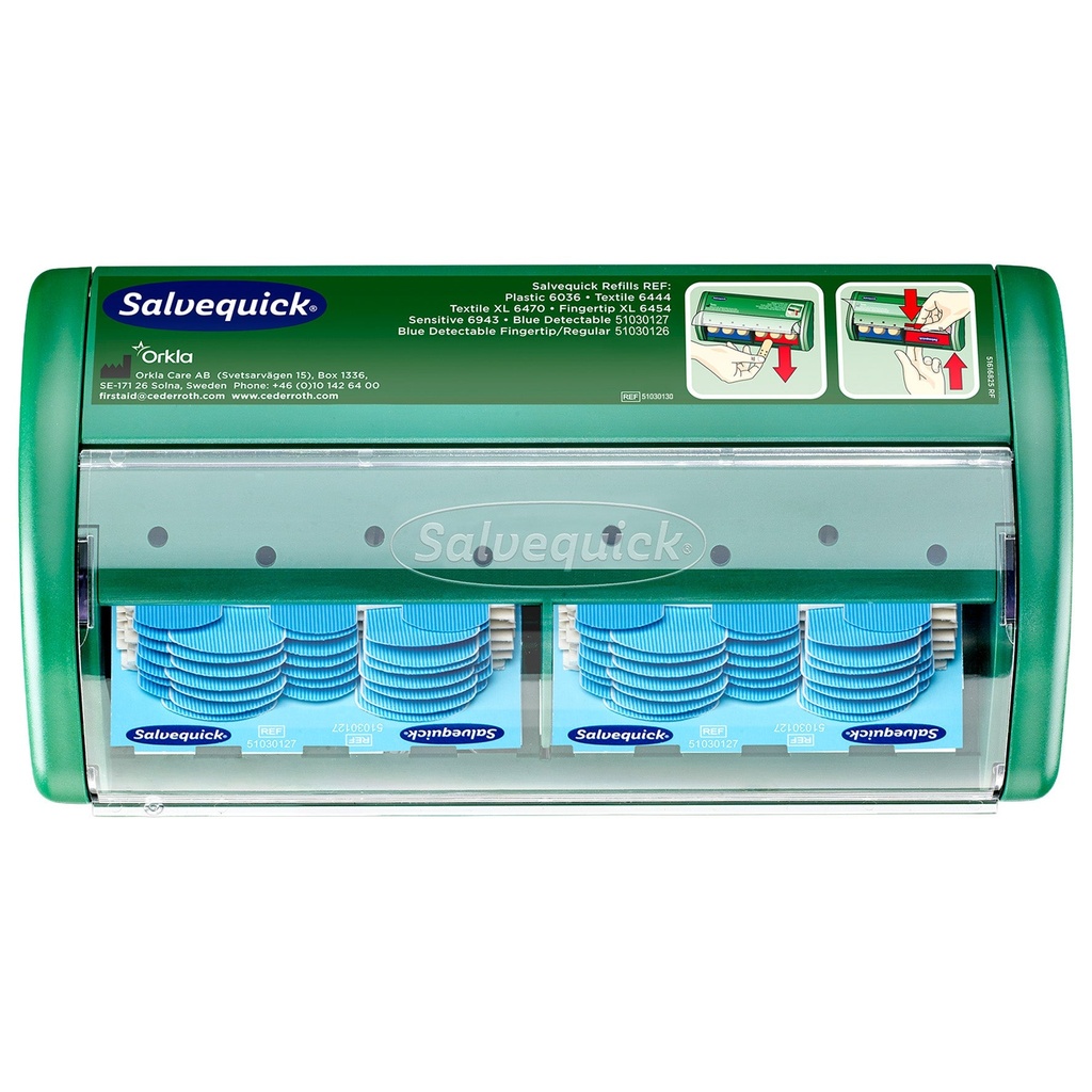 Plåsterautomat Blue Detectable