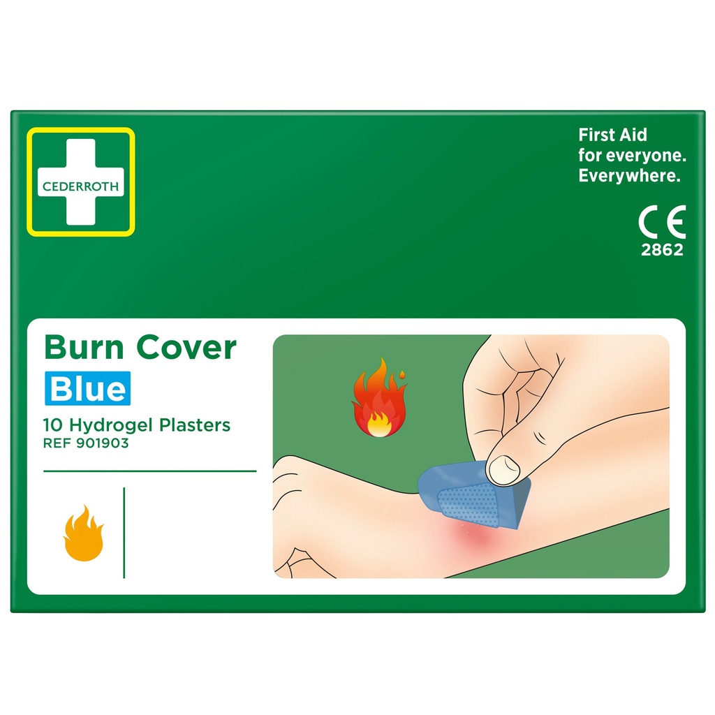 Plåster BurnCover Cederoth 10 st/fp