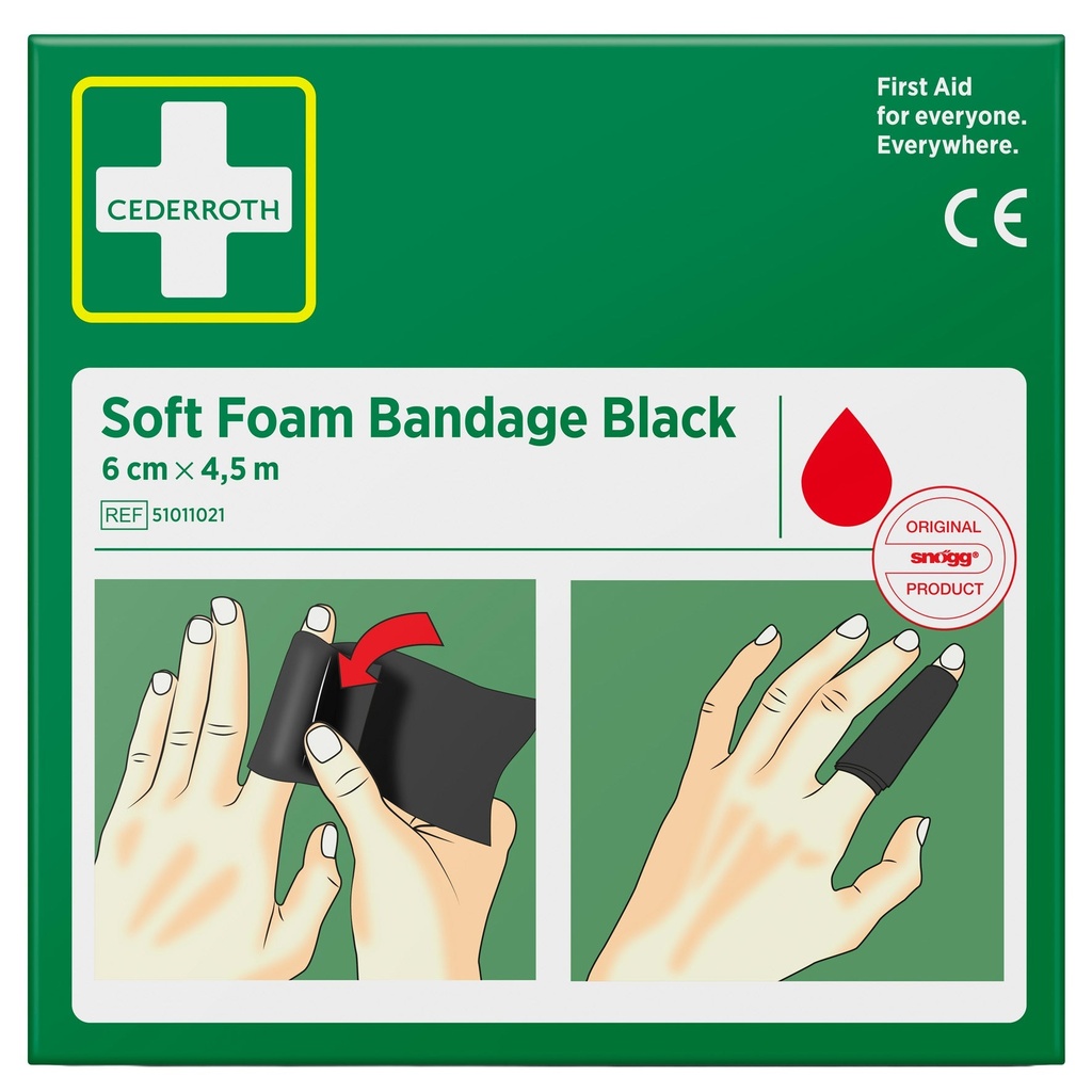 Soft Foam Black 60 mm x 4,5 m