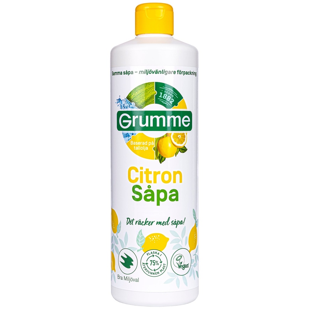 Såpa Citron Grumme 750 ml