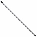Aluminiumskaft med gängat fäste 140 cm