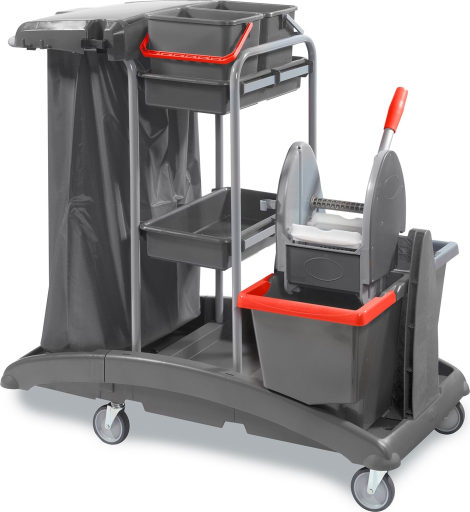 Städvagn EcoGreen Flex Press C13 Nordex