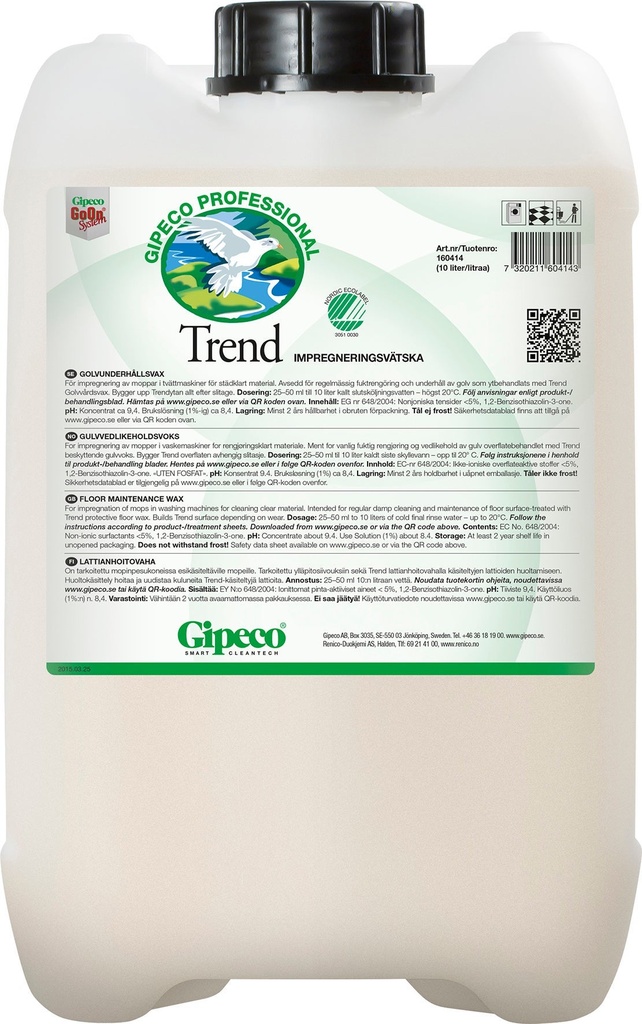 Trend Impregneringsvätska 10 liter
