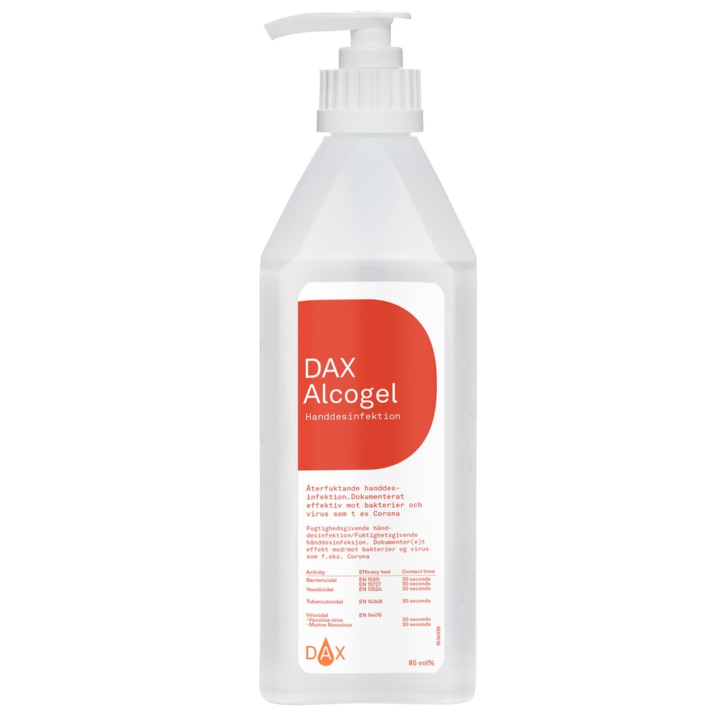 Alcogel DAX med pump 600 ml