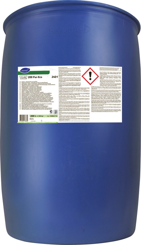 Tvättförstärkare Clax 200 PurEco 200 liter
