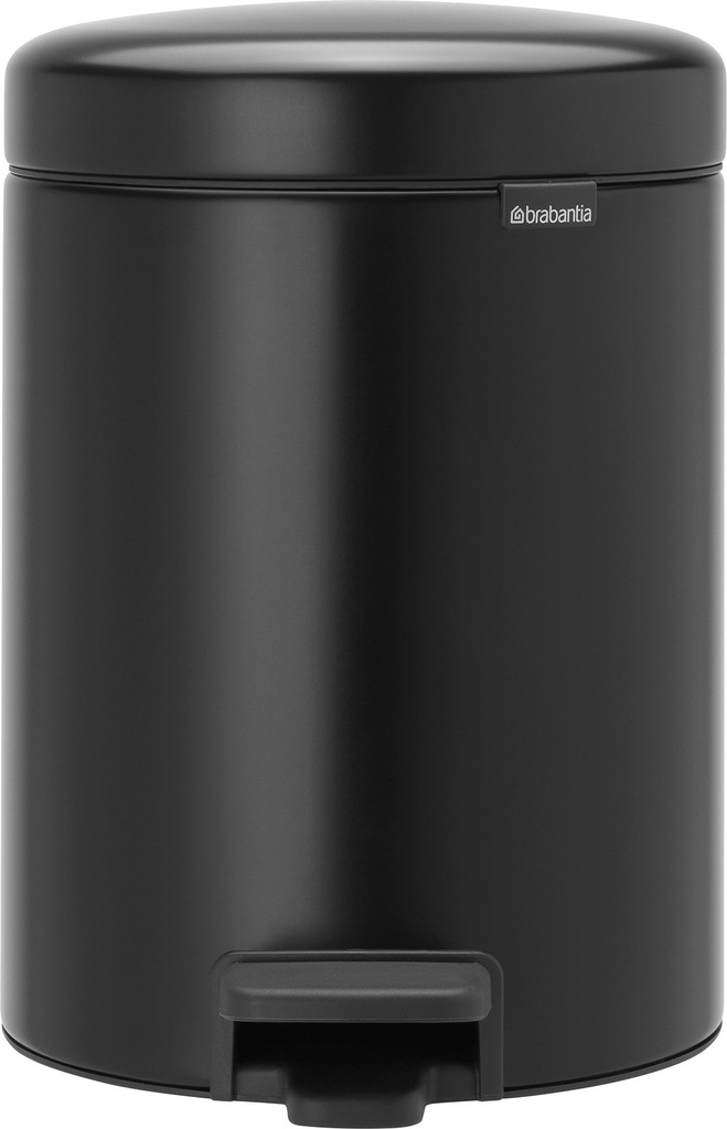 Pedalhink NewIcon Mattsvart  5 liter Brabantia