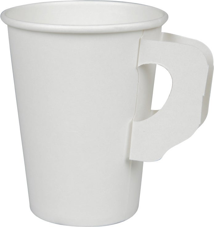 Pappersmugg öra vit 25 cl 50-pack