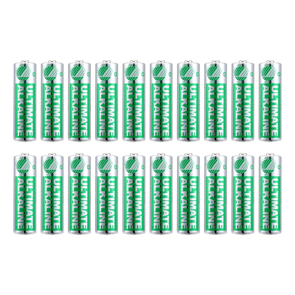 Batteri Svanenmärkt Deltaco Alk AA 20/fp