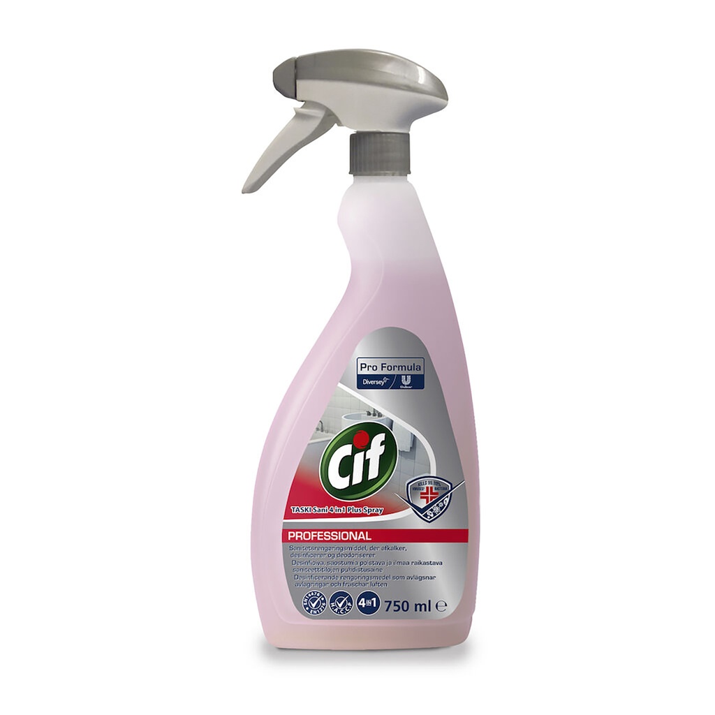 Badrumsrent Cif Pro 4in1 750ml