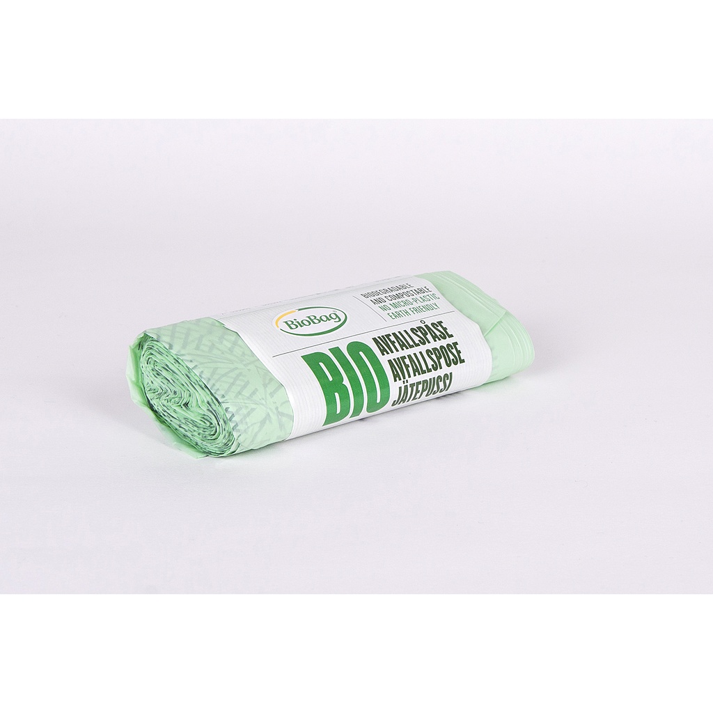 Avfallspåse 30L 16my grön 14/