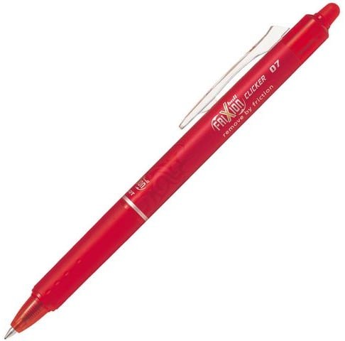 Pilot FriXionball Röd 0,7 raderbar BL-FR7-R 12 st/fp