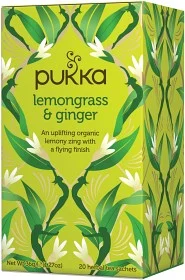 Te Pukka EKO Lemongrass & Ginger 20st/fp (4 fp/krt)