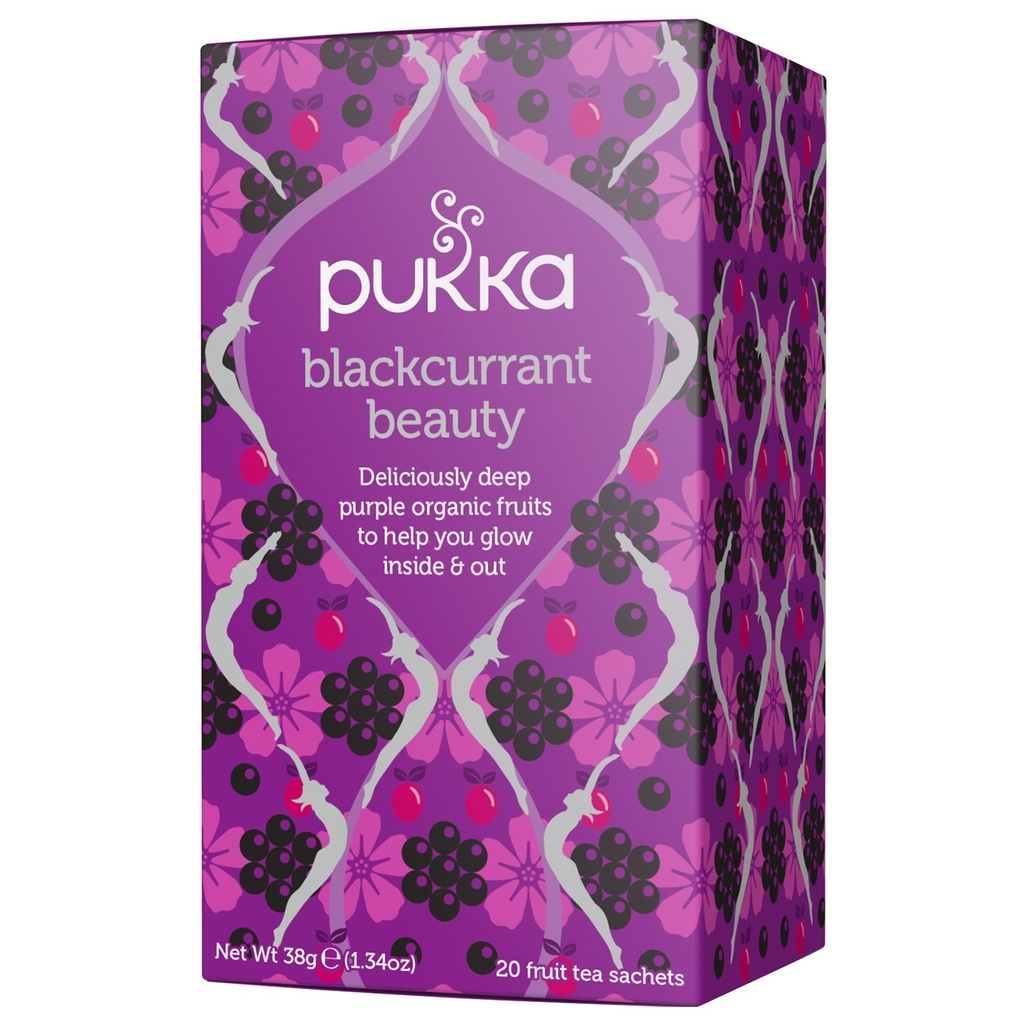 Te Pukka EKO Blackcurrant Beauty  20 st/fp (4 fp/krt)