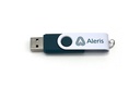 NYTT STÖRRE 4 GB USB MINNE MED LOGO 10 ST/FP