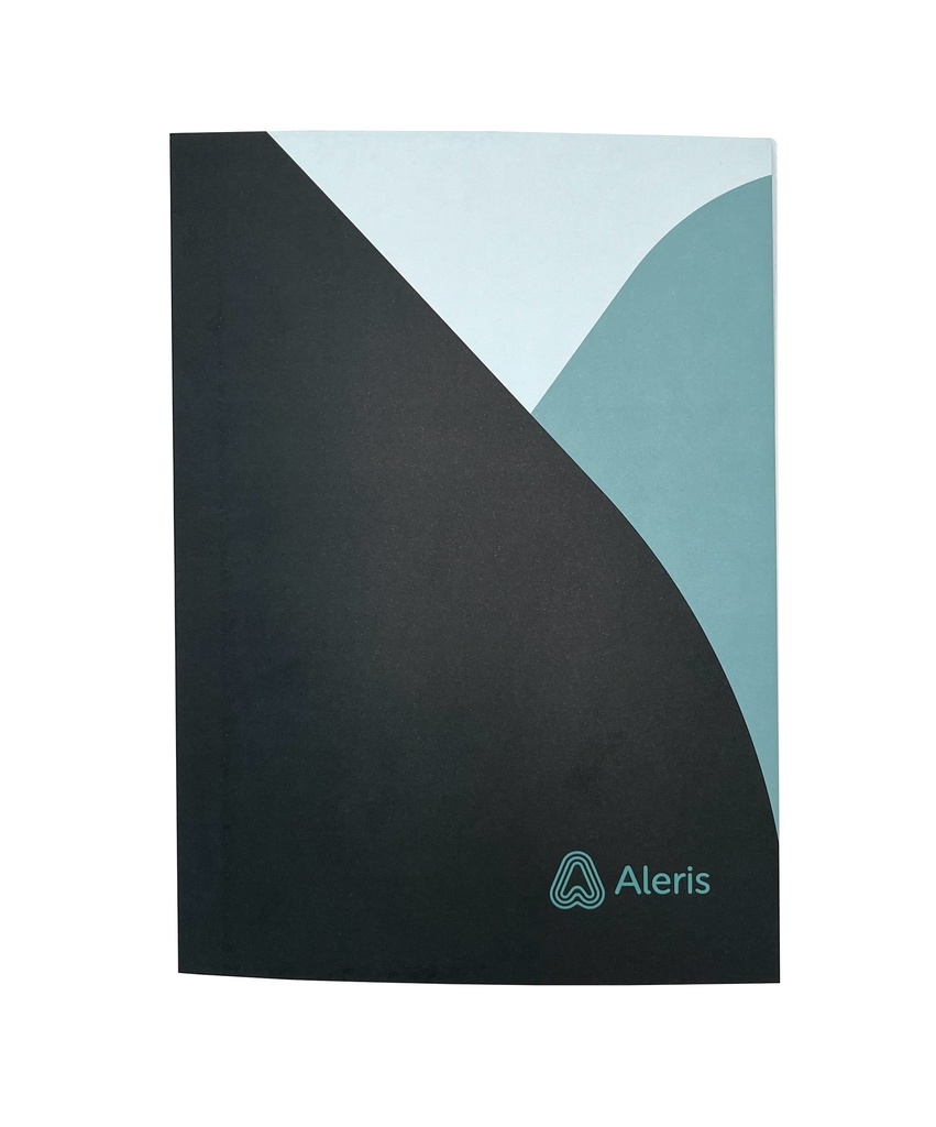 NY dubbelbigad mapp 5 mm rygg A4 1-60 ppr 50ST/FP