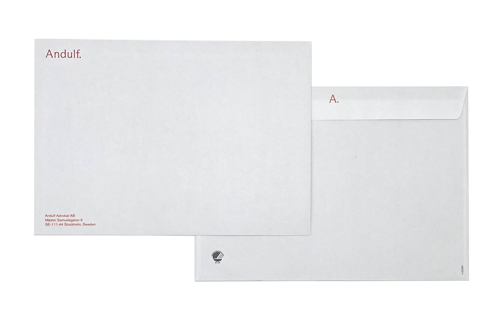 Kuvert C4 100g TKR 1+0 500 st/krt