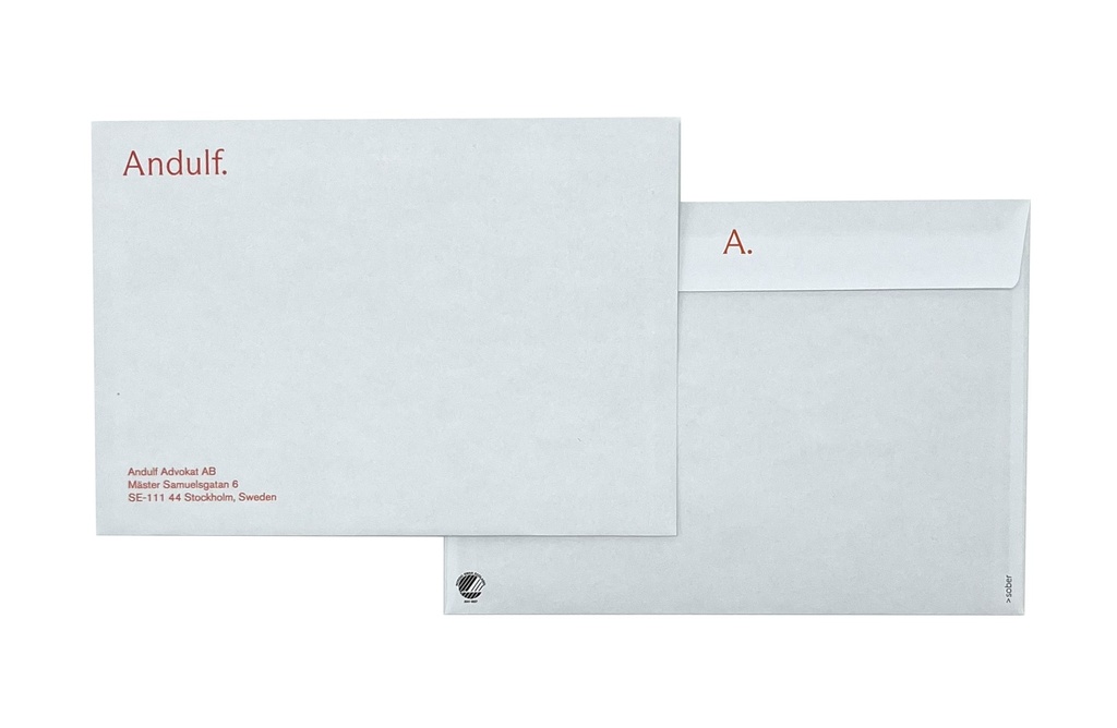 Kuvert C5 90g TKR 1+0 500 st/krt