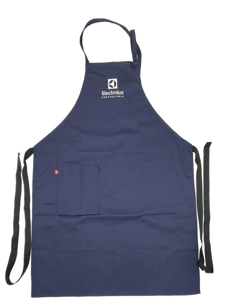 Förkläde Segers blå med vit ELP logo broderad