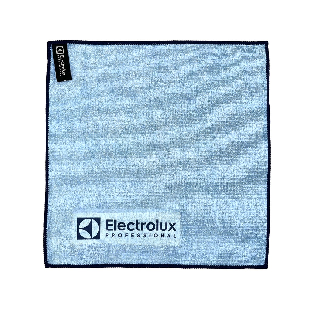 NY Microfiberduk blå ELP logo+sömnad Svanen 30x30cm 10st/fp