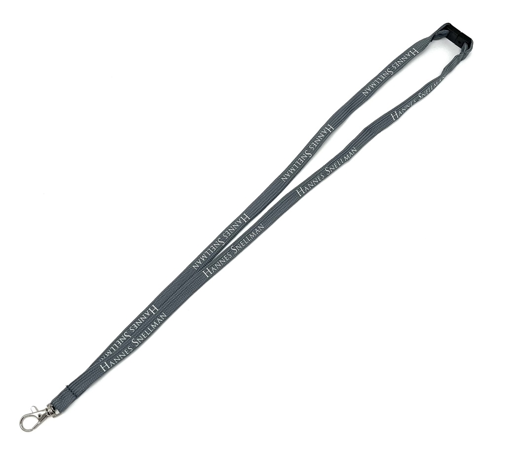 Logoband i egen PMS färg med logo+krok 25 st/fp
