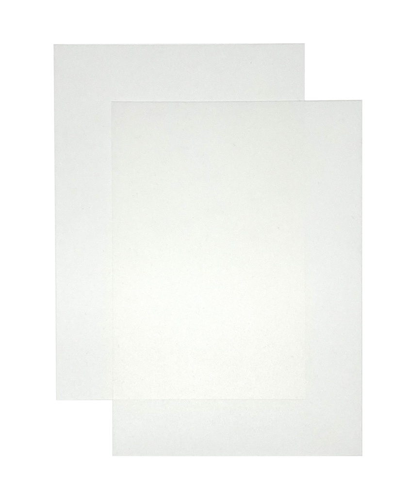 FÖRSÄTTSBLAD A5 0,5 FROST PP OH INBINDING 149X210MM 100/FP