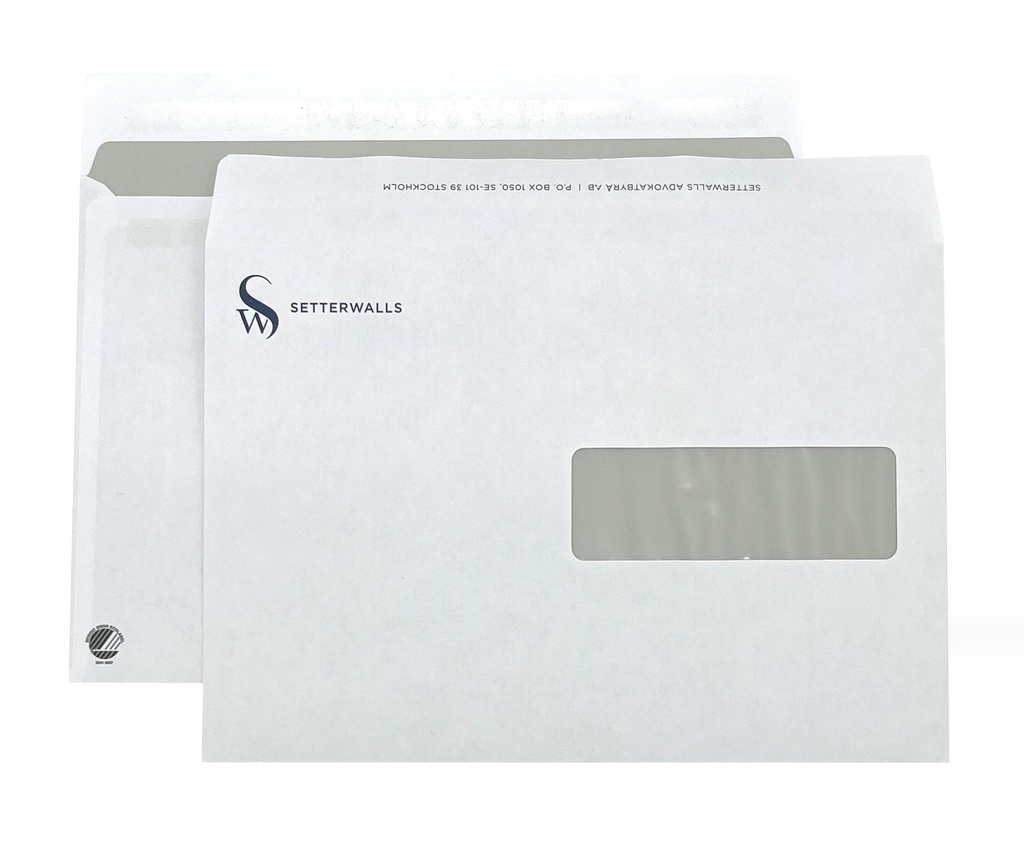 KUVERT C5 H3 SH 1+1 500ST/KRT