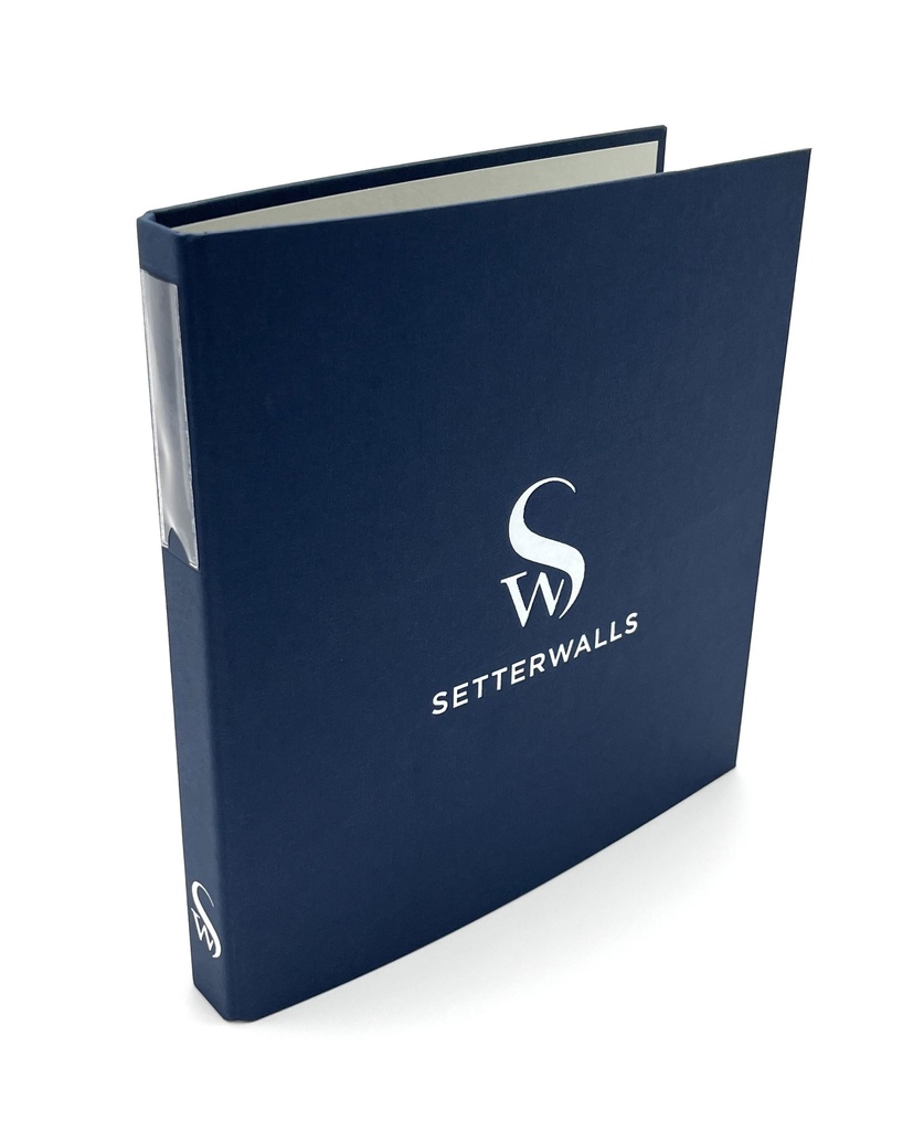 PÄRM A5 16 MM SETTERWALLS BLÅ 32 ST/KRT