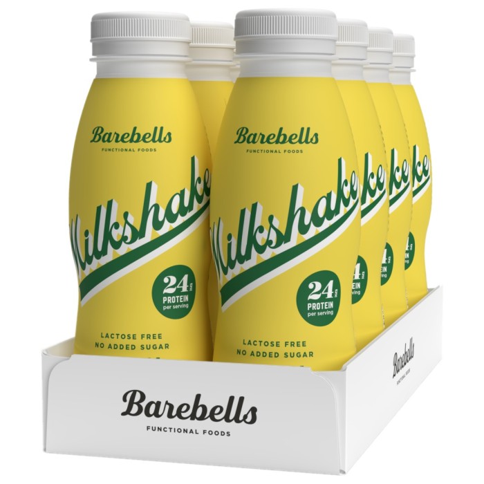 Barebells Protein Milkshake 330 ml Banan 8st/back