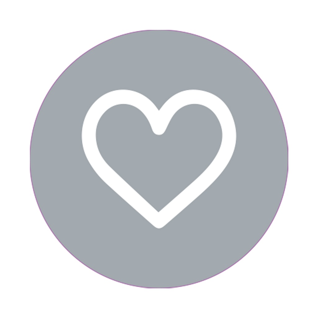 Etikett hjärta Ø33 500/fp