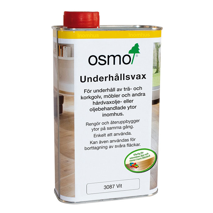 Underhållsvax vitp. s.matt 1L