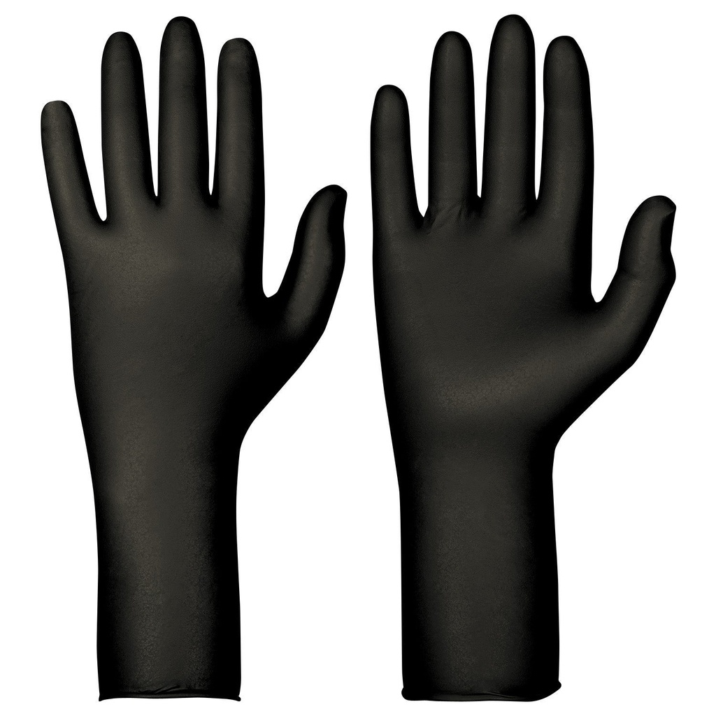 Hanske nitril svart ESD 2XL 100 st/fp