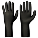 Hanske nitril svart ESD M 100 st/fp