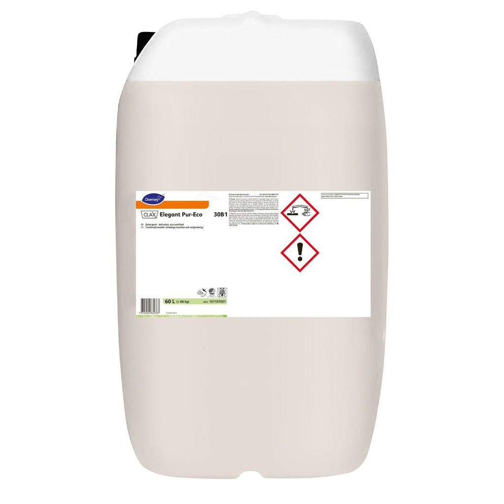Tvättmedel Clax Elegant Pur-Eco 60 liter