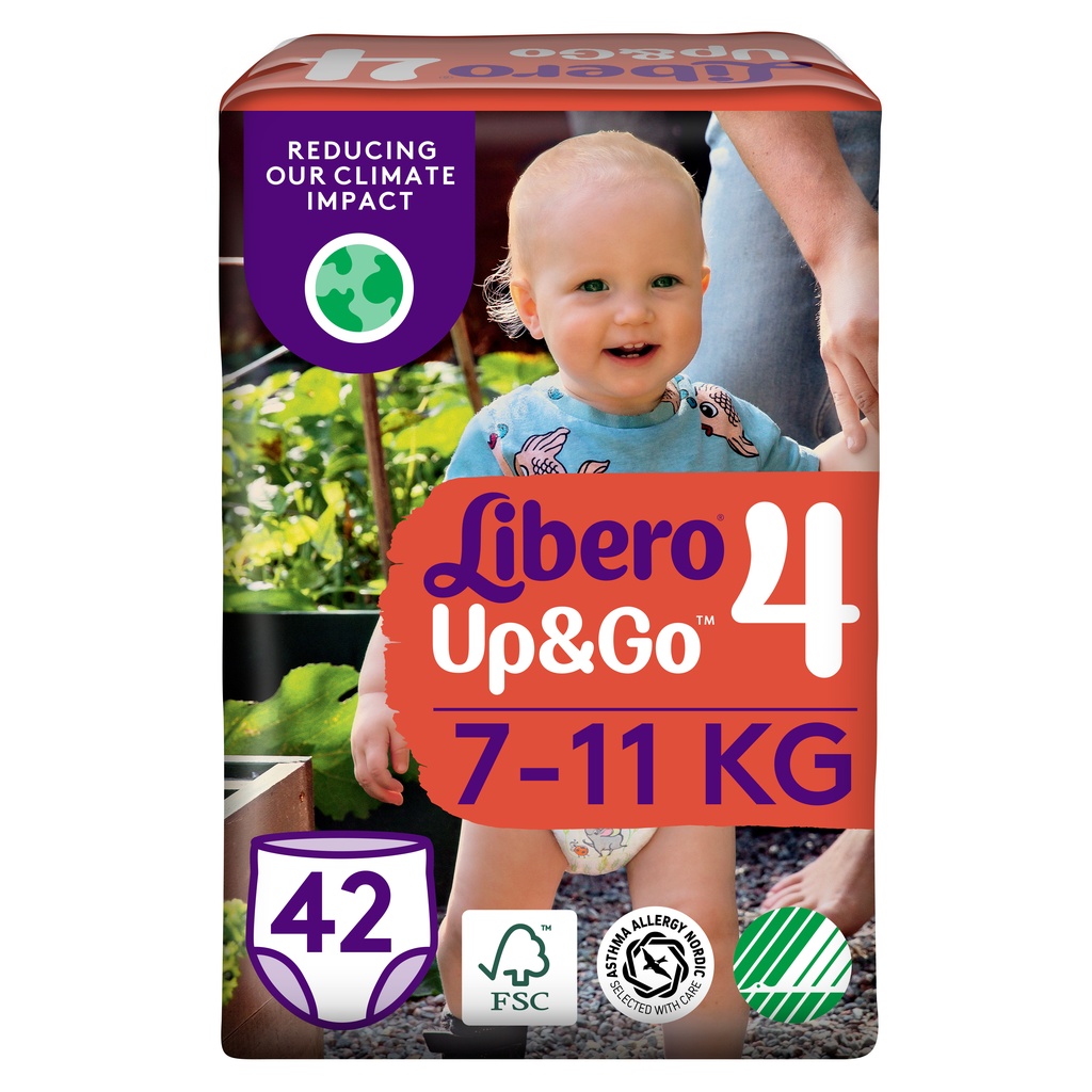 Blöjor Up&Go 4, 7-11kg 42st