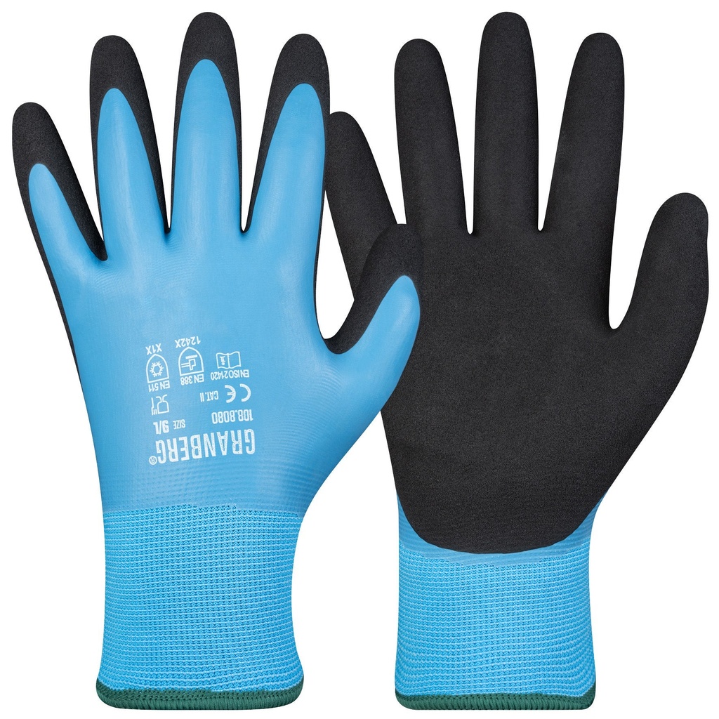 Montagehandske vinter latexbeläggning 10