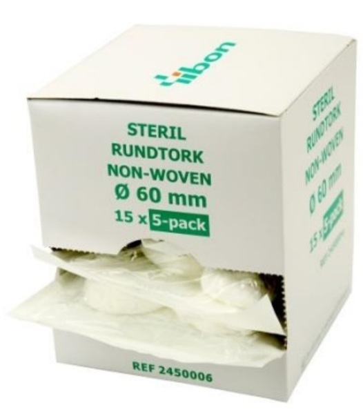 Rundtork ø30mm steril 15x5