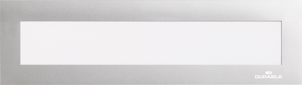 Duraframe Magnetic Top A4 silver 5 st/fp
