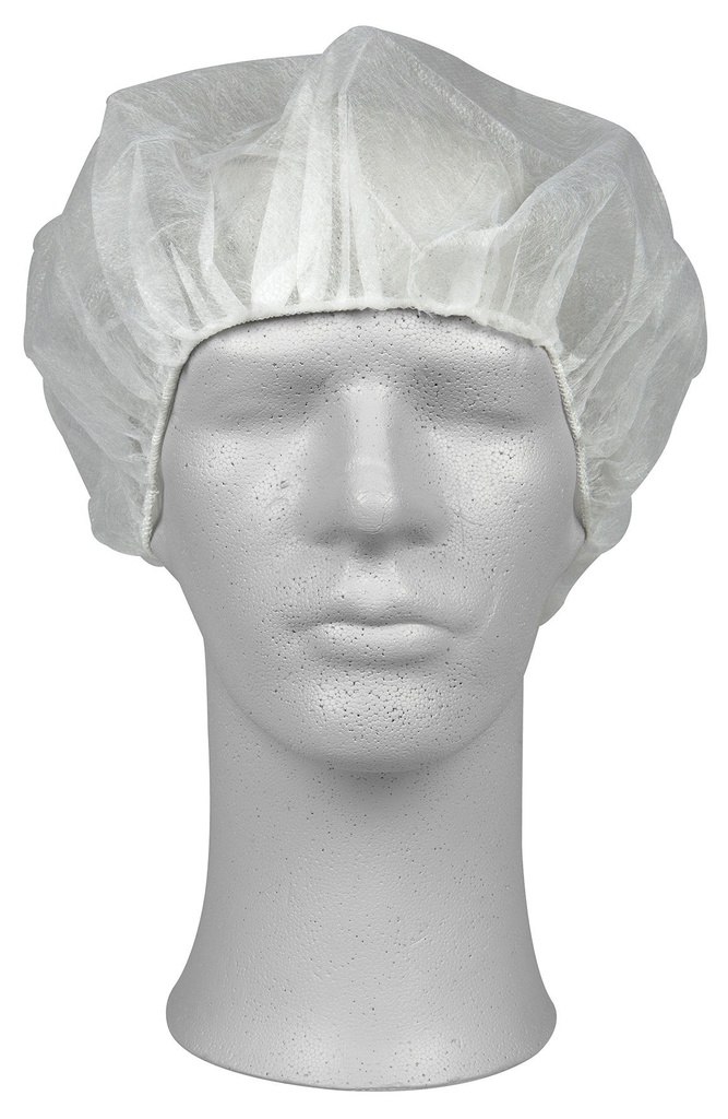 Operationsmössa/hårskydd 100-pack vit