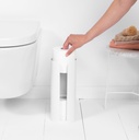 Toalettrullebehållare vit Brabantia