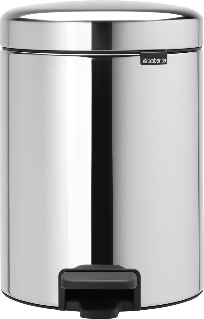 Pedalhink NewIcon Borstadstål 5 liter Brabantia