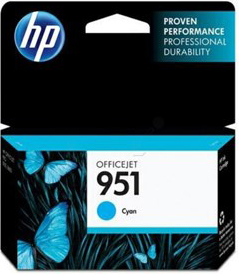 Bläckpatron HP No951 cyan
