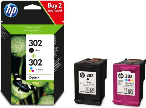 Bläck HP No302 CMYK 2/fp