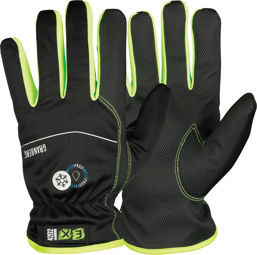 Montagehandskar varm. Touch.9