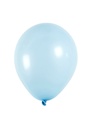 Ballonger runda 23 cm 10/fp Ljusblå