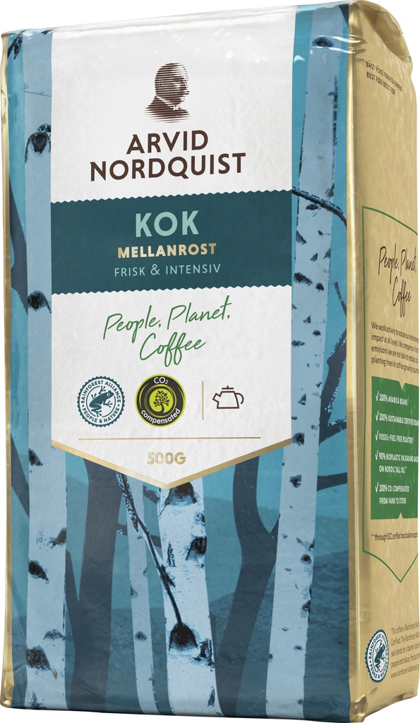 Kaffe Kok Mellanrost 500g