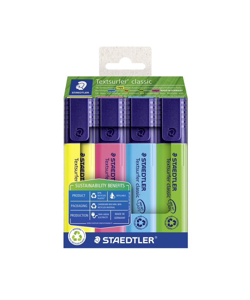 Penna Staedtler 364 recy 4/fp