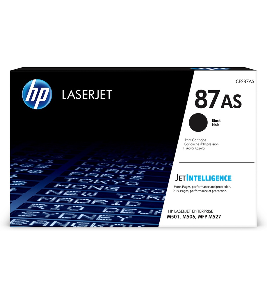 Toner HP 87AS Svart