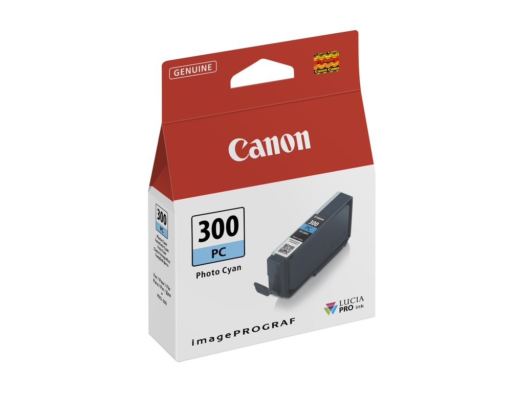 Bläck Canon PFI-300 PC Cyan